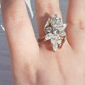 Vintage gold filled ring